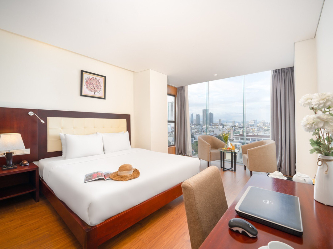 An Hai Dong酒店住宿-Capital O 1176 Gemma Hotel & Apartment Near Dragon Bridge