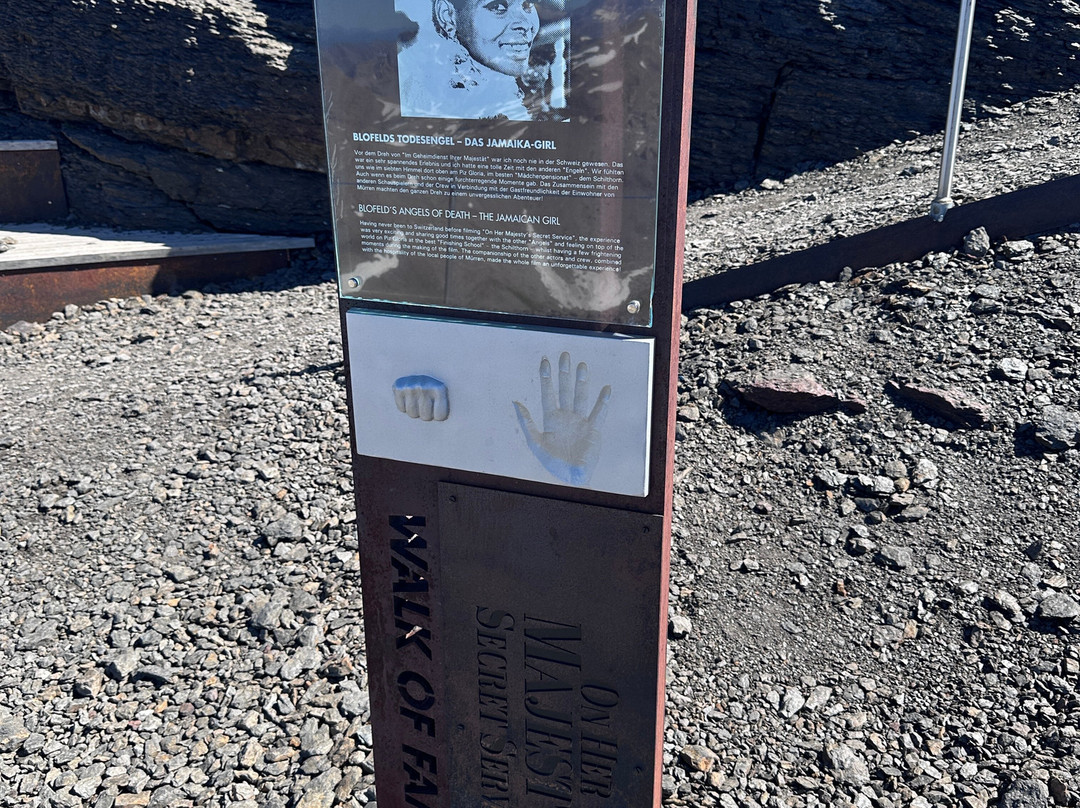 Walk of fame - Schilthorn-米伦必去景点