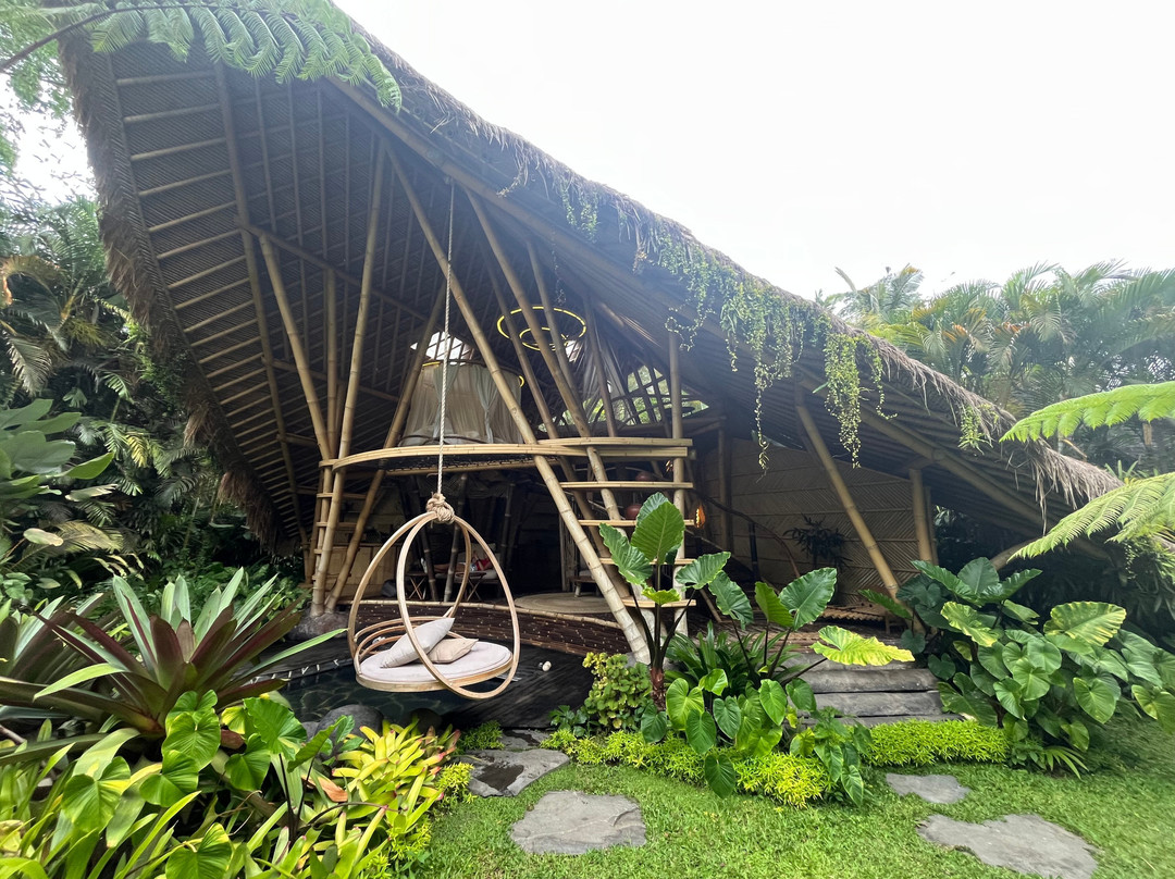 巴厘岛隐居生态竹屋主图