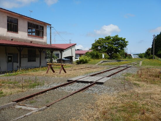 Old Nanbu Railway Services Rail Bus-七户町必去景点