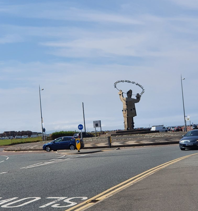 Welcome To New Brighton Statue