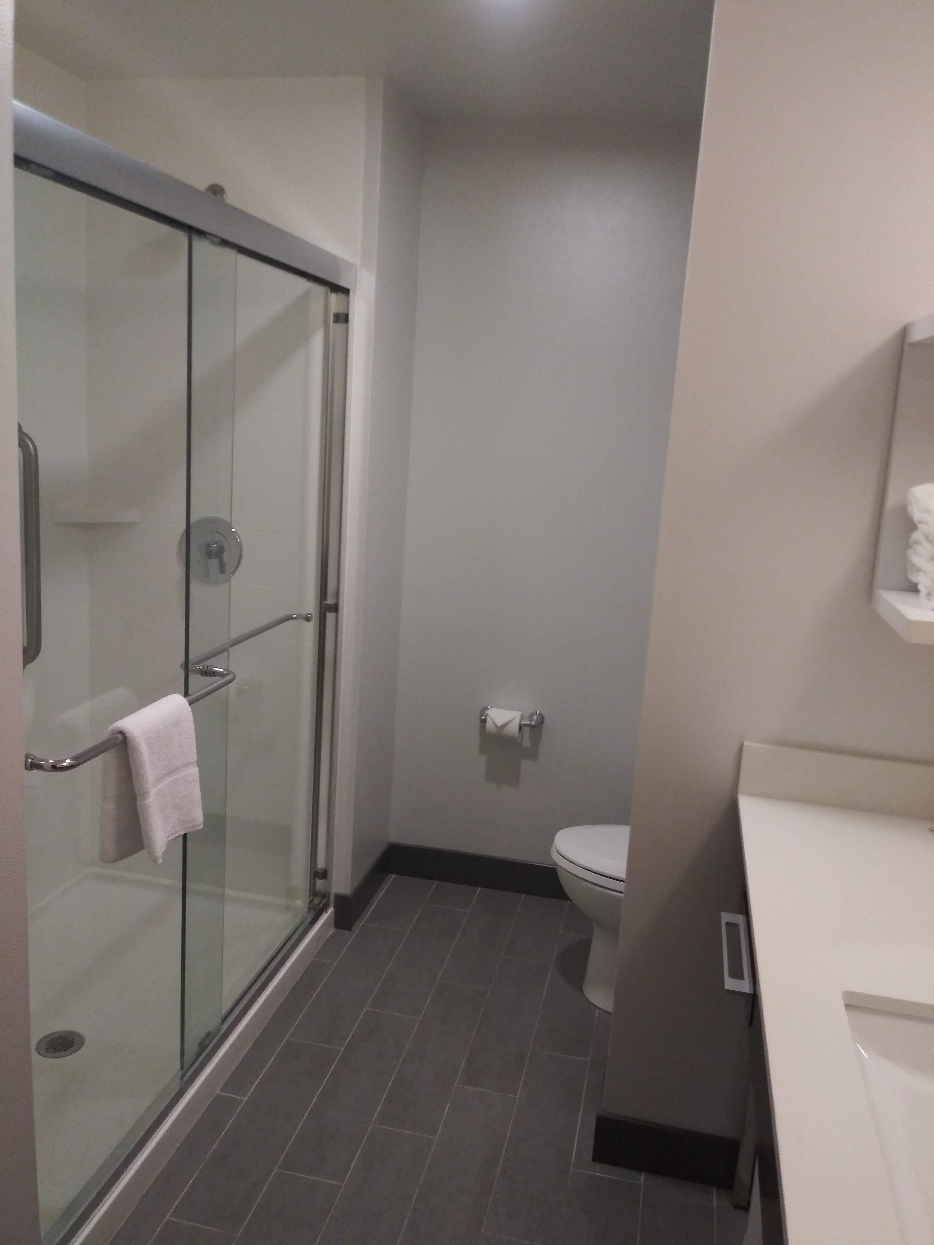 Hampton Inn & Suites Chicago/Waukegan-浴室