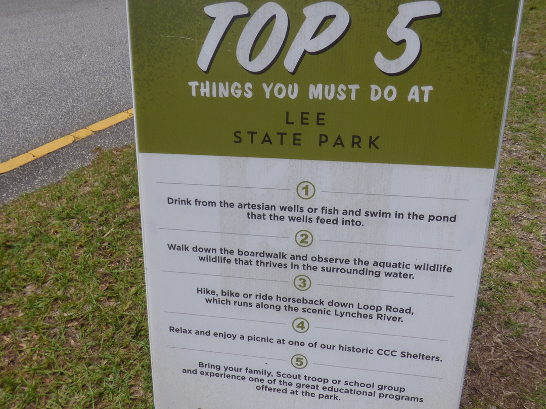Lee State Park-Bishopville必去景点