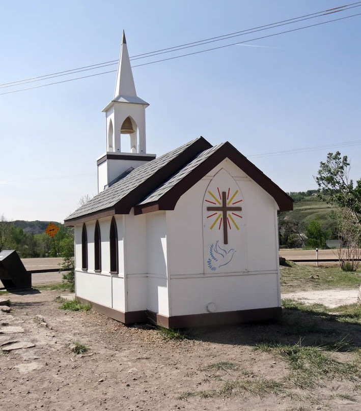 Drumheller's Little Church景点图片