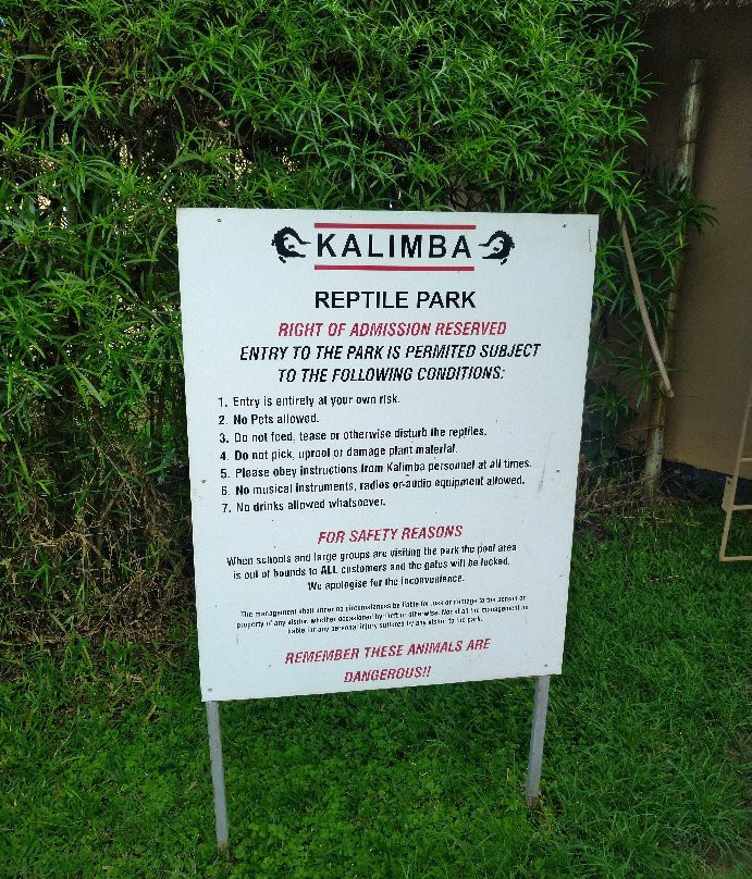 Kalimba Reptile Park-卢萨卡必去景点