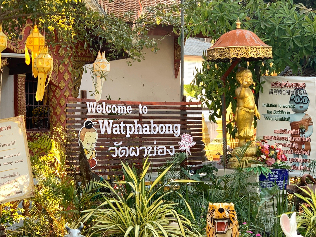 Wat Pha Bong (Mank Kalaram)-清迈必去景点