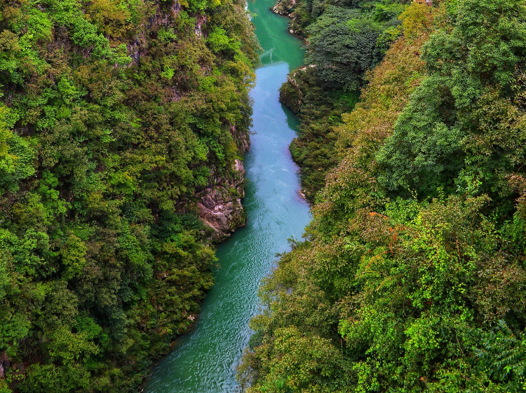 洒金谷风景名胜区景点图片