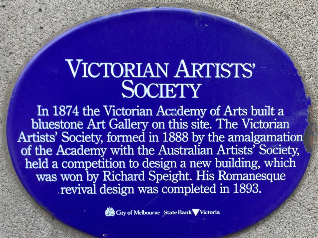 VAS Gallery | The Victorian Artists' Society-墨尔本必去景点