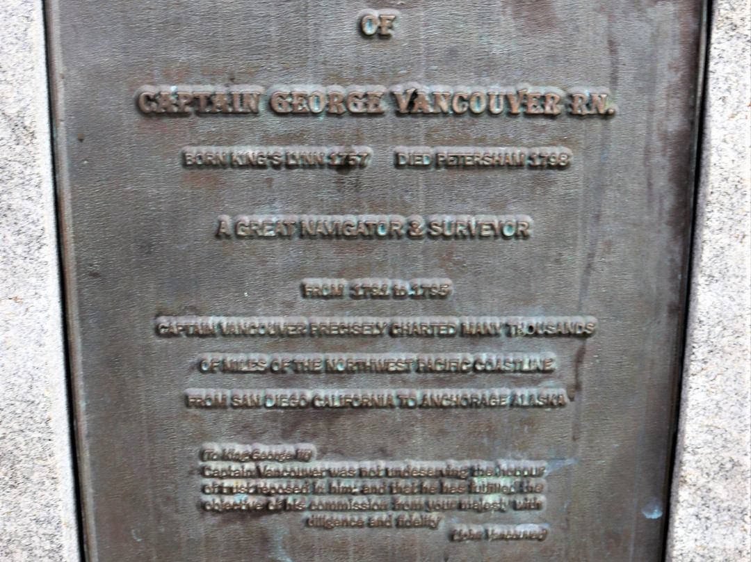 George Vancouver Statue景点图片