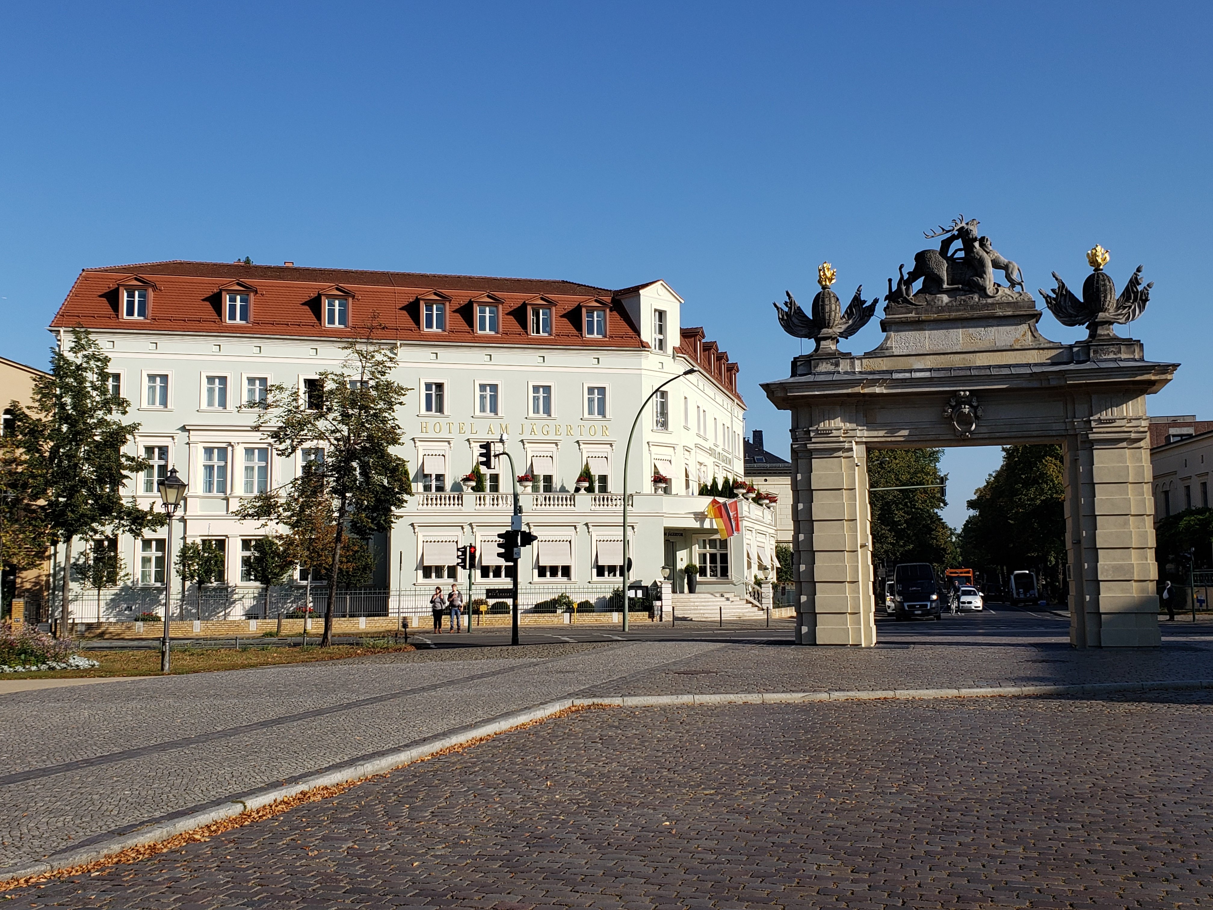 Hotel am Jägertor-浴室