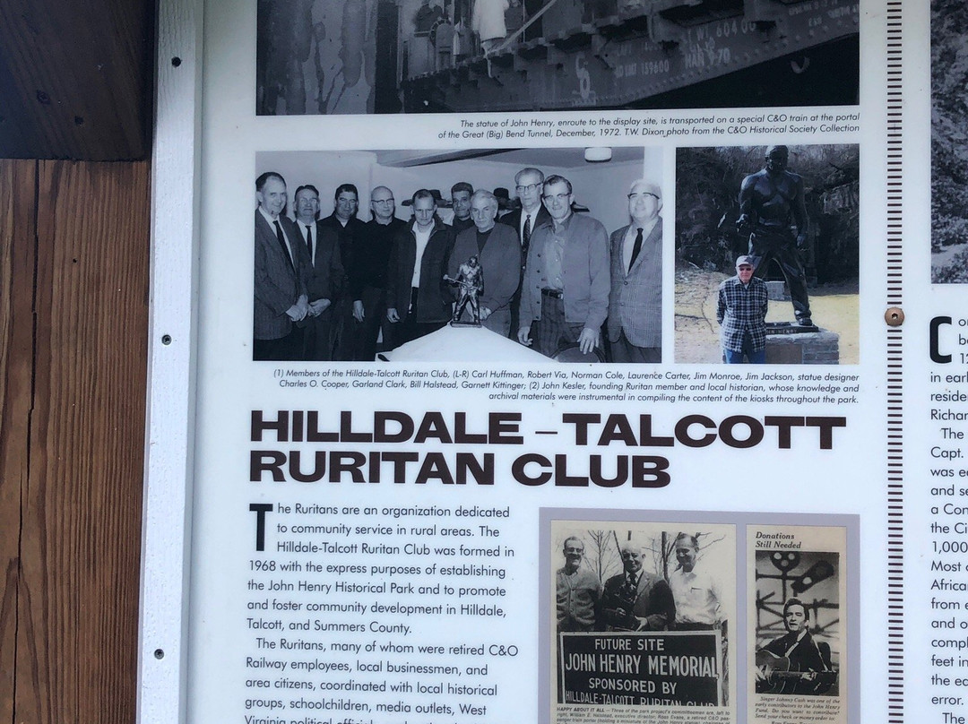 John Henry Memorial Park-Talcott必去景点