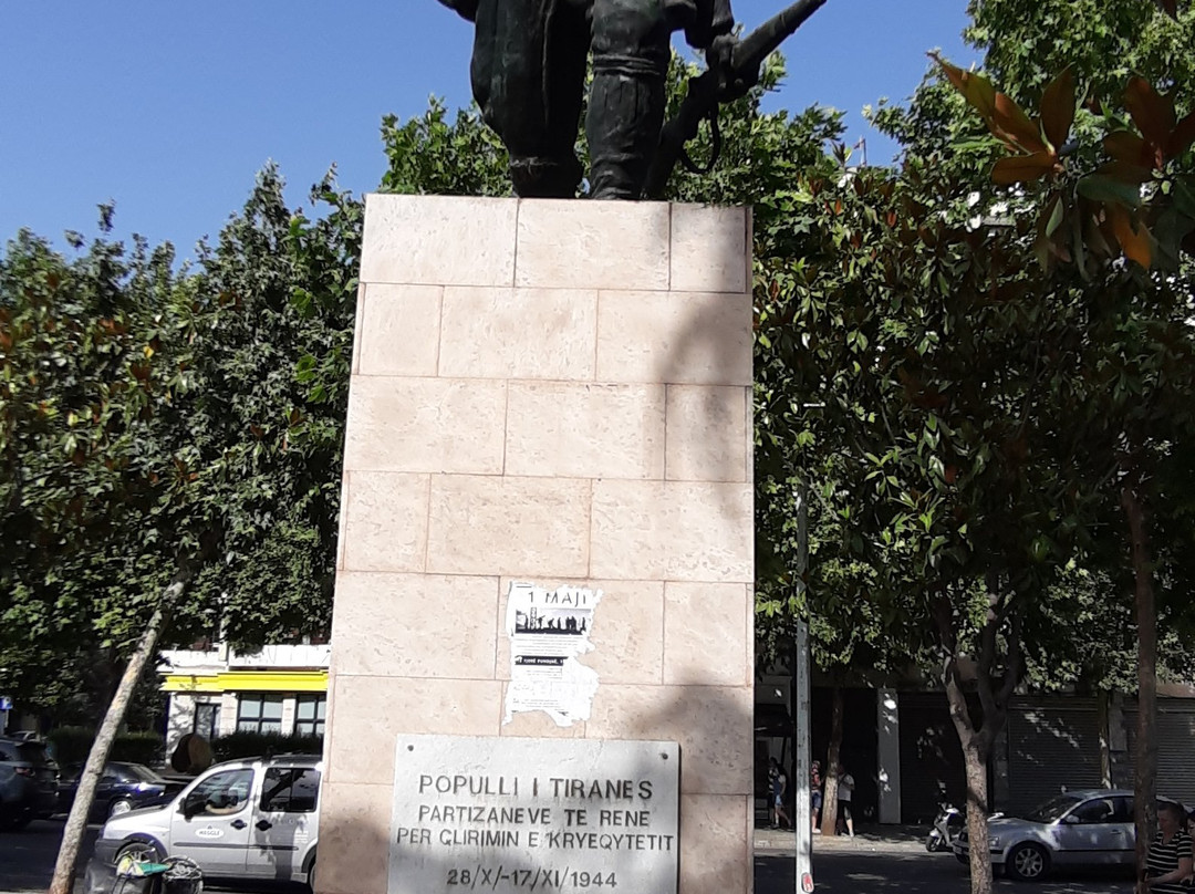 Unknown Partisan Monument-地拉那必去景点