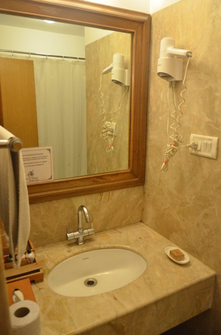 Hotel Druk Phuentsholing-浴室
