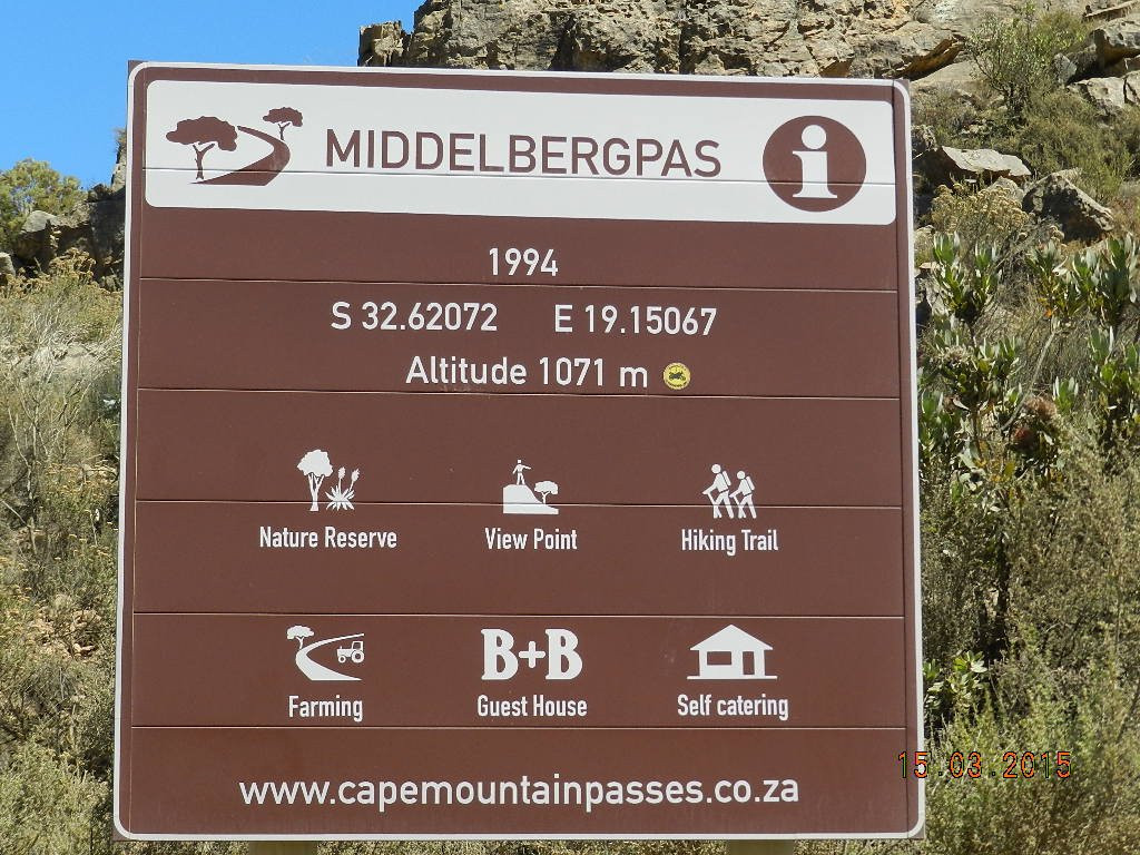 Middelberg Pass-Citrusdal必去景点