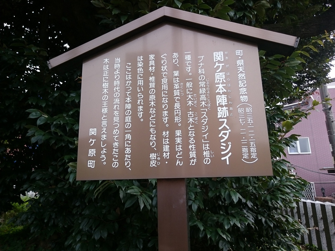 Hachiman Shrine-关原町必去景点
