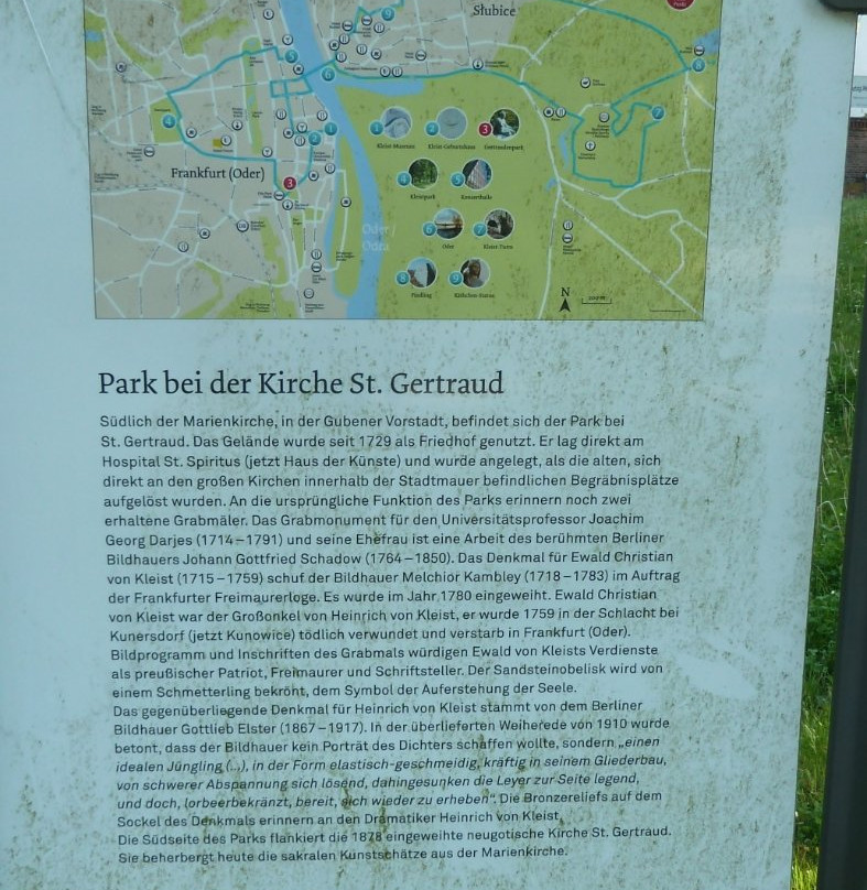 Denkmal fur Heinrich von Kleist景点图片