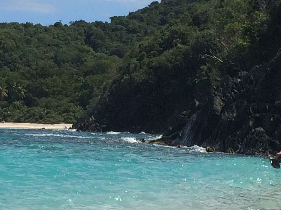 Jumbie Beach-维尔京群岛国家公园必去景点