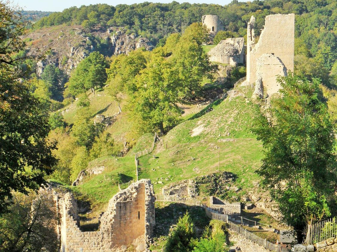 Château de Crozant景点图片