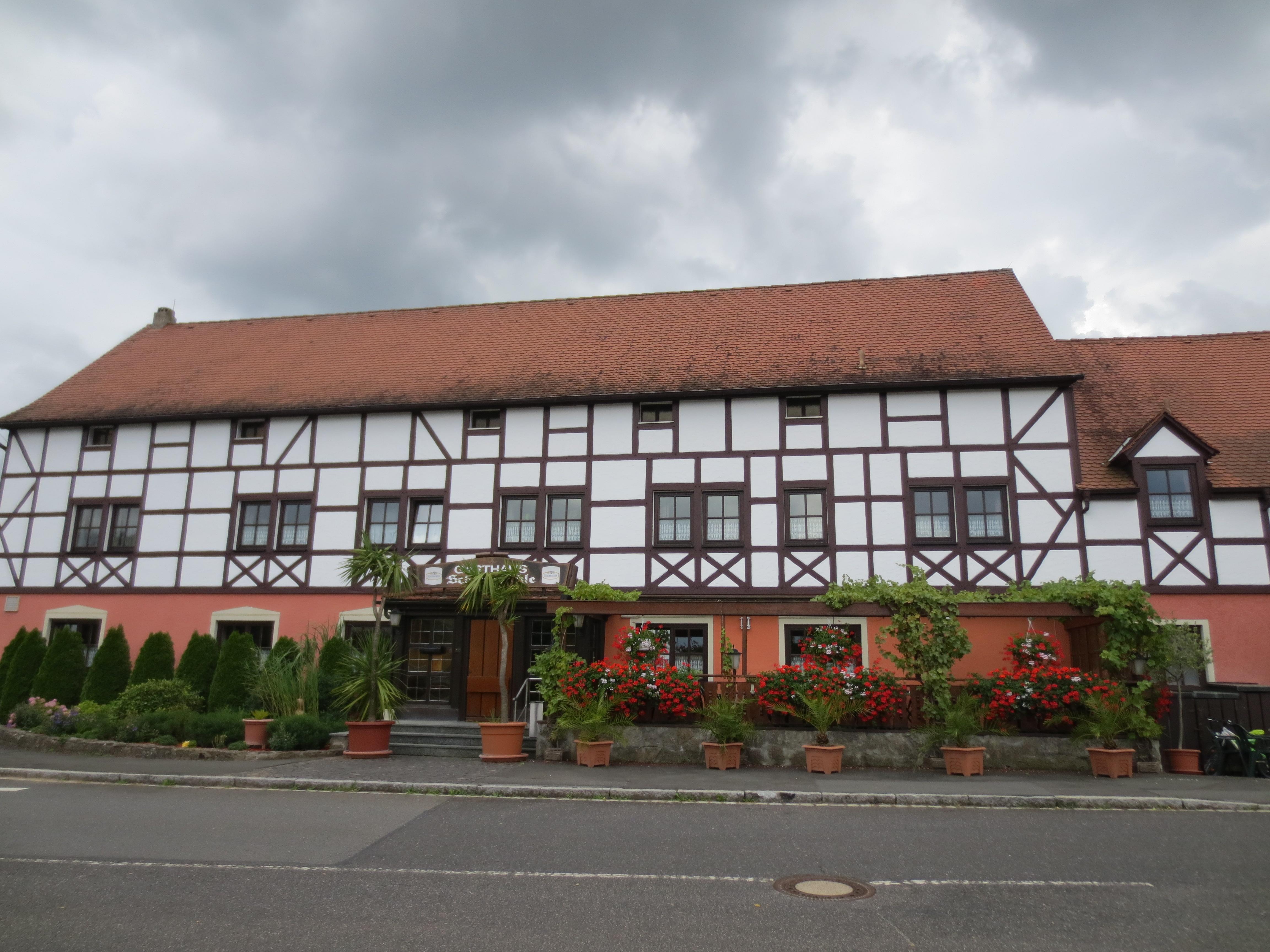 Hotel Restaurant Schrotmuehle-浴室