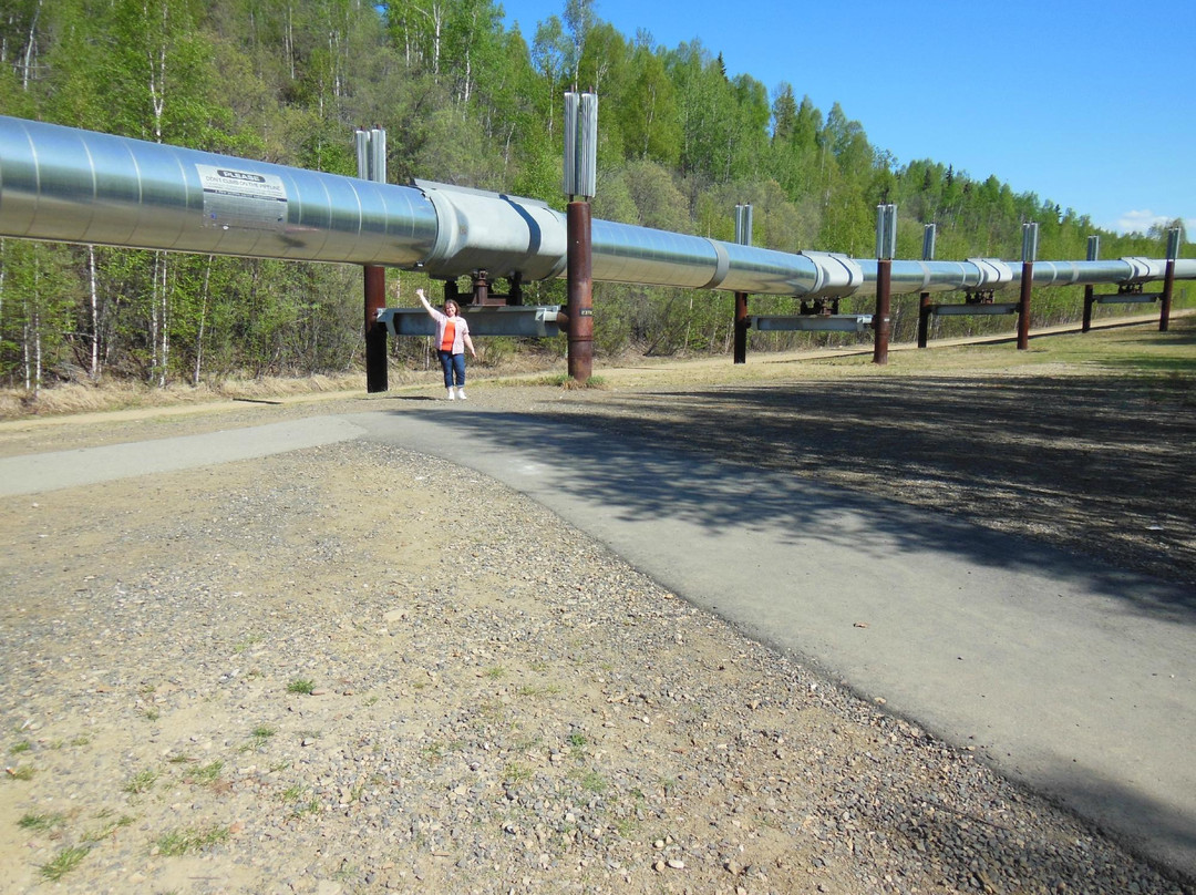 Alyeska Pipeline Viewing Point-费尔班克斯必去景点