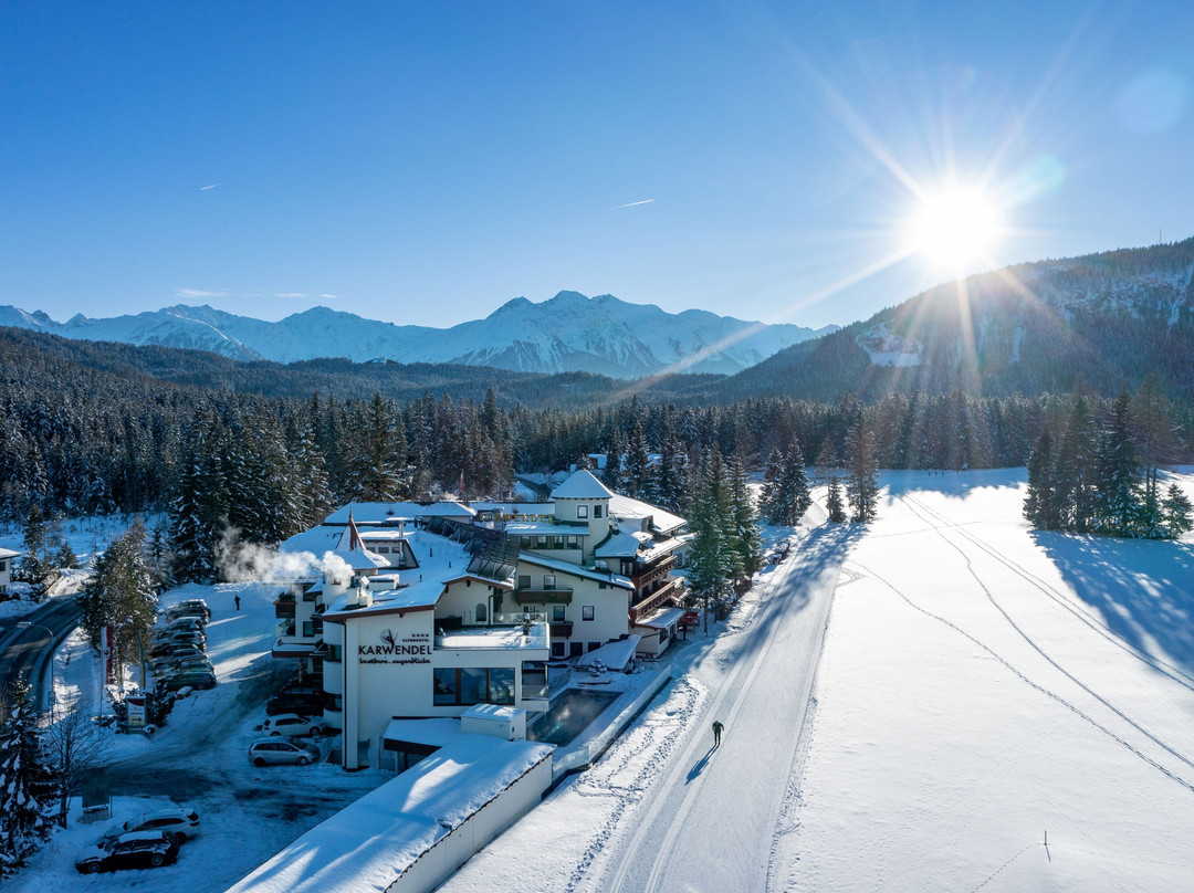 Buchen酒店住宿-Alpenhotel Karwendel