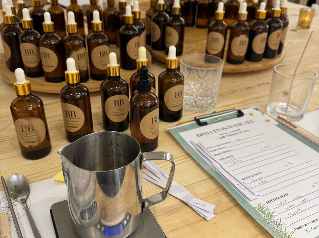 Bryluen Botanicals Candle Workshop-圣艾维斯必去景点