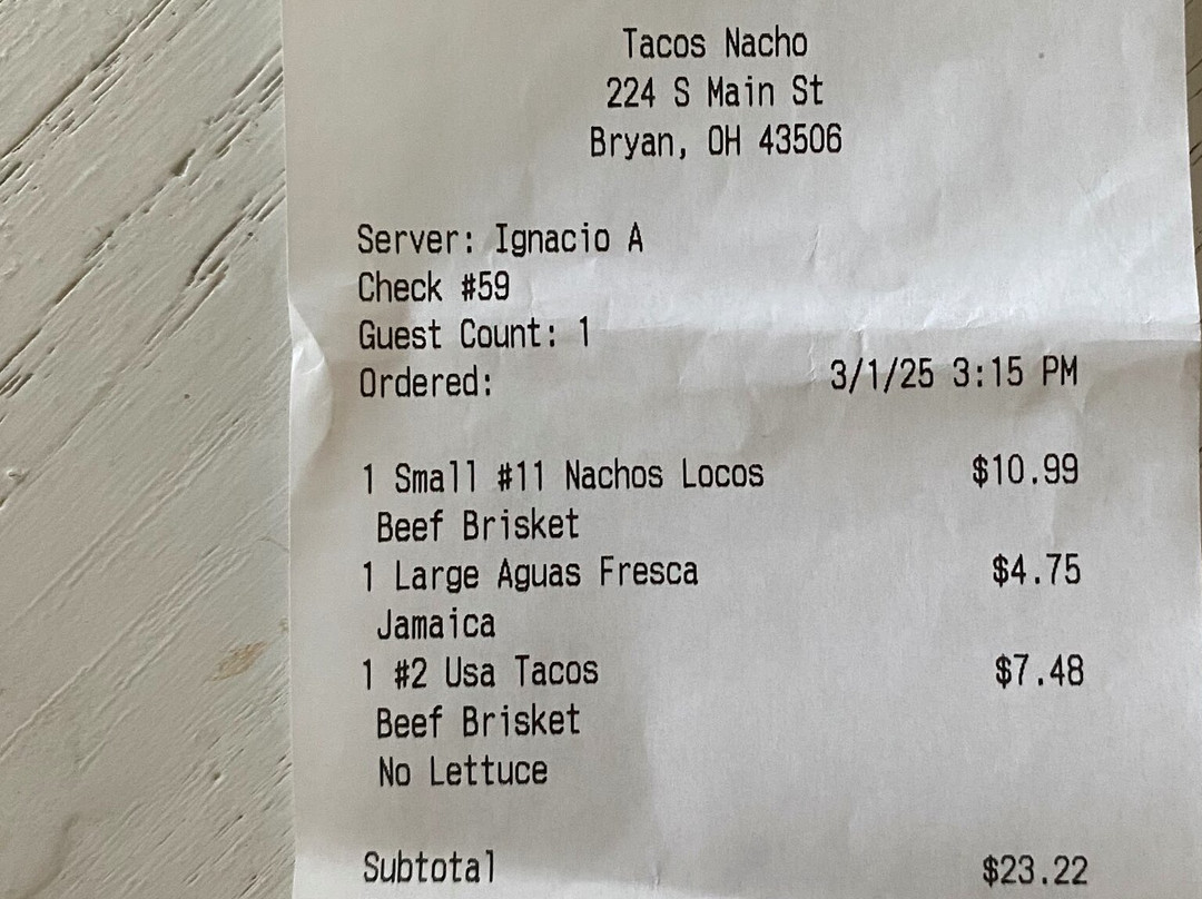 Tacos Nachos