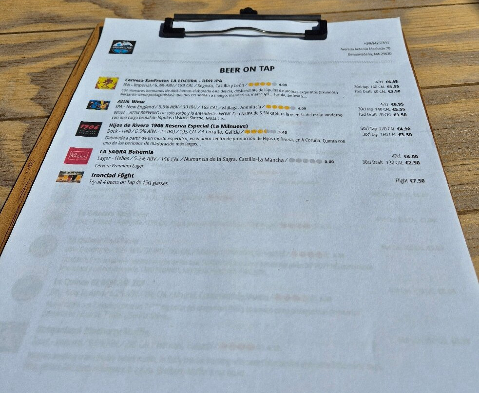 Ironclad Beerhouse - Spanish Craft Beers-班纳玛德纳必去景点