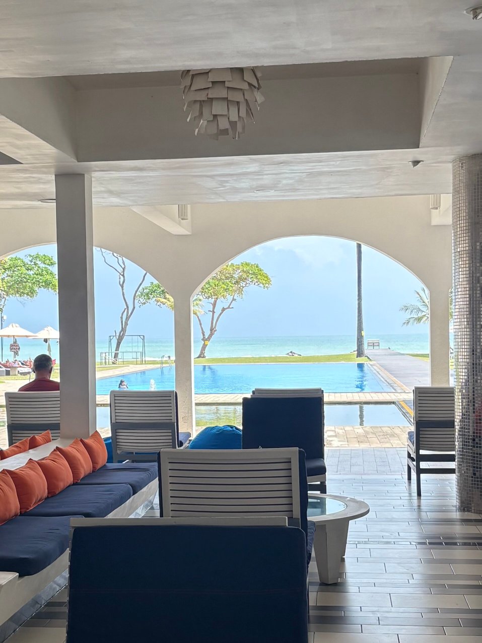 亭可马里查雅蓝光酒店-浴室