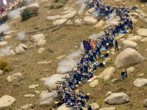 Civil War Tails At the Homestead Diorama Museum-葛底斯堡必去景点