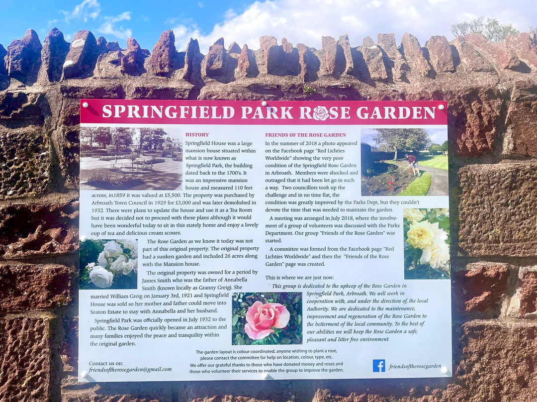 Springfield Rose Garden-Carmyllie必去景点