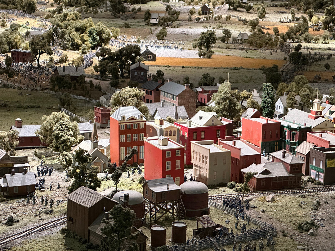 Gettysburg Diorama-葛底斯堡必去景点