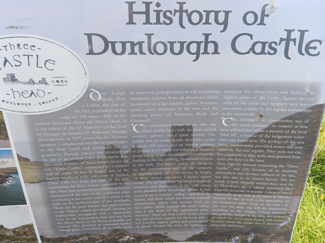 Three Castle Head-Dunlough必去景点