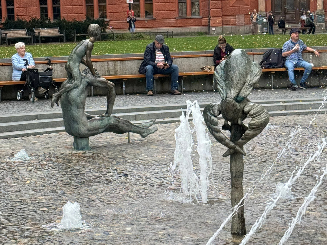 Brunnen der Lebensfreude-罗斯托克必去景点