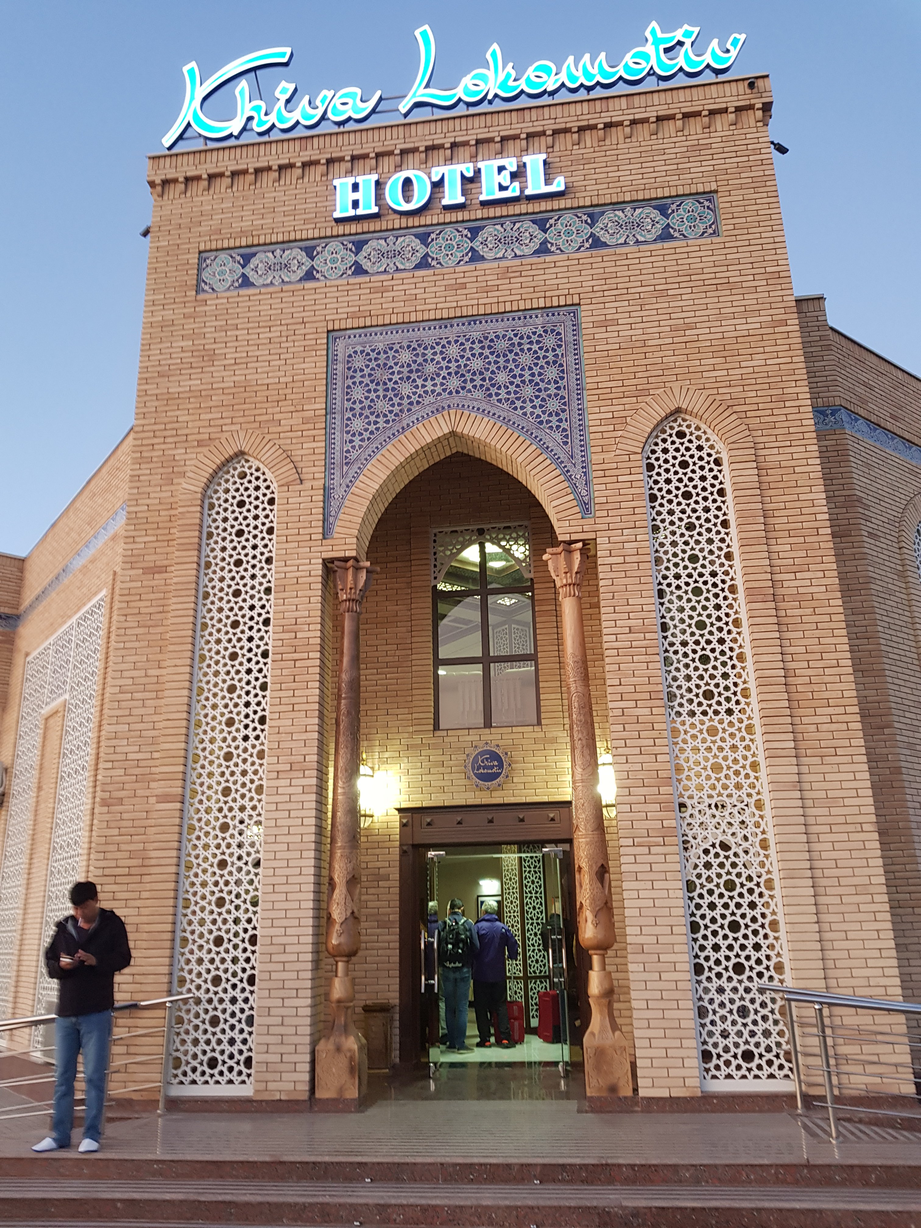 Hotel Khiva Lokomotiv-浴室