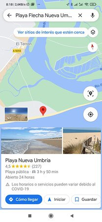 Playa Nueva Umbria景点图片