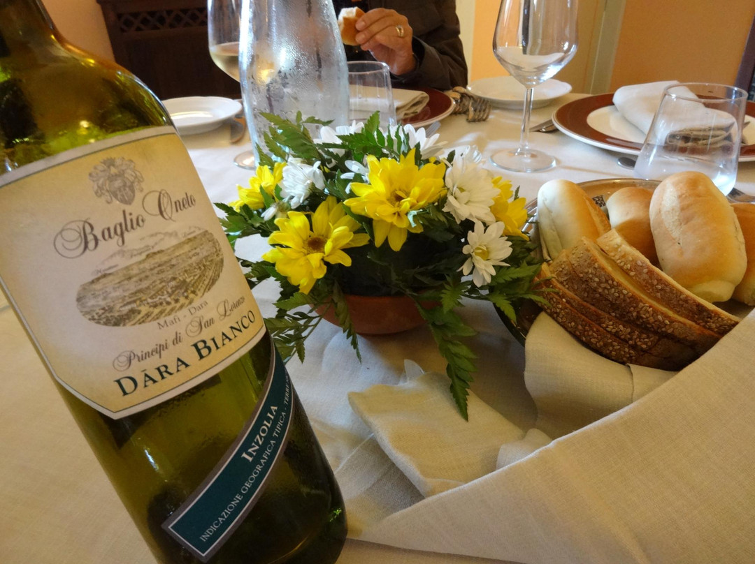 Parrinello餐馆和美食-Baglio Oneto dei Principi di San Lorenzo Restaurant