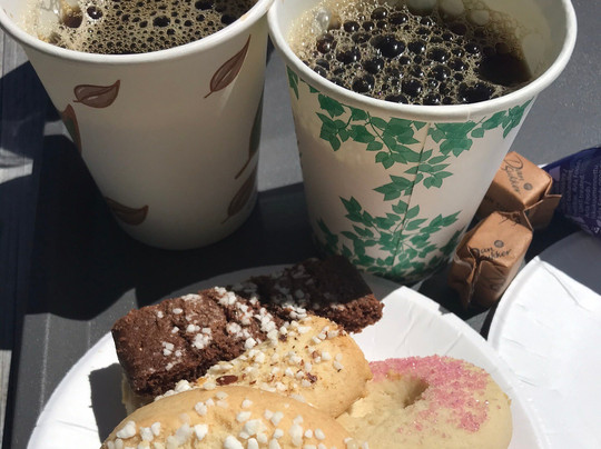 Stinas gårdscafé i Lexby