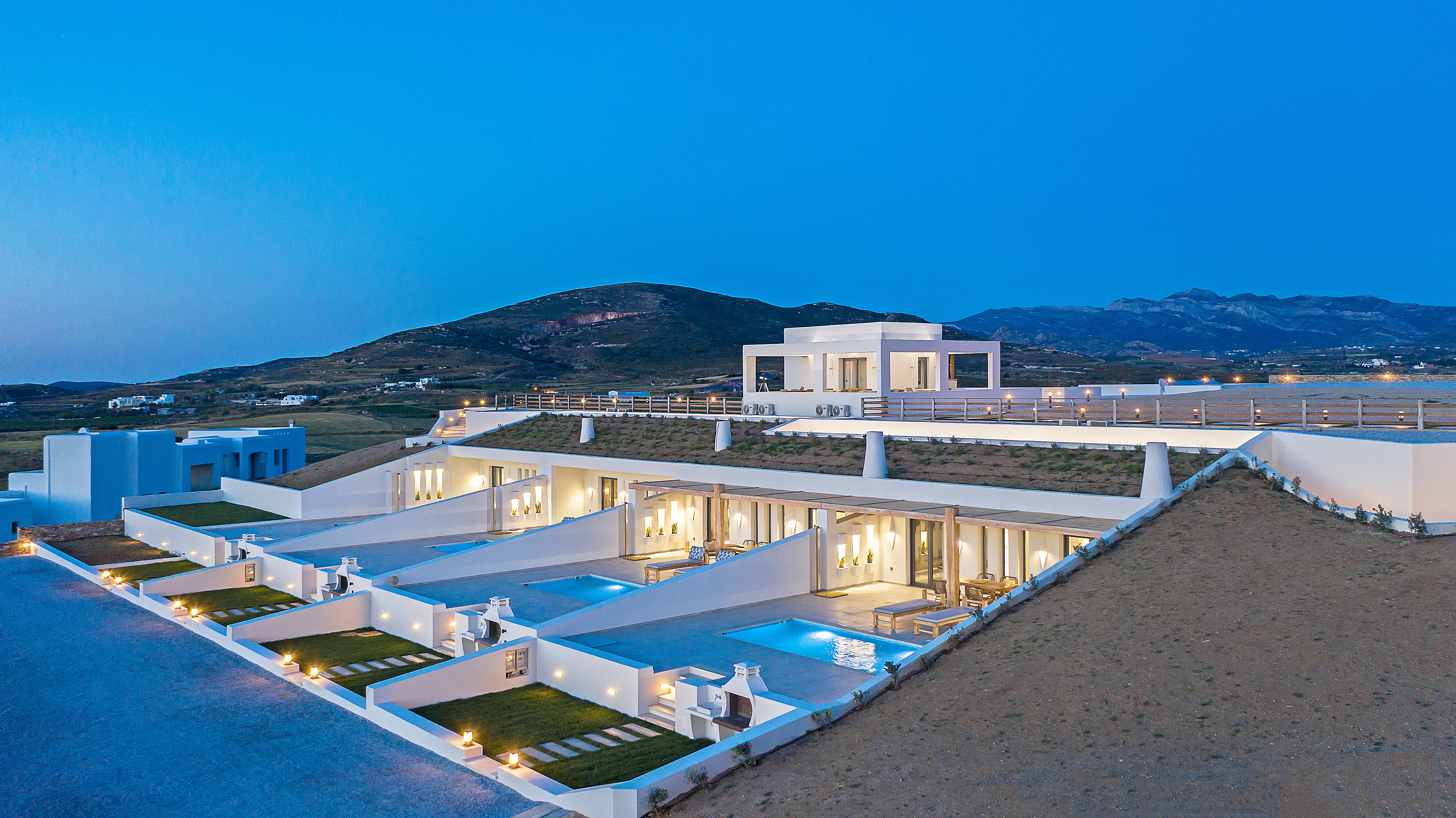 La Grande Vue Villas Naxos-浴室