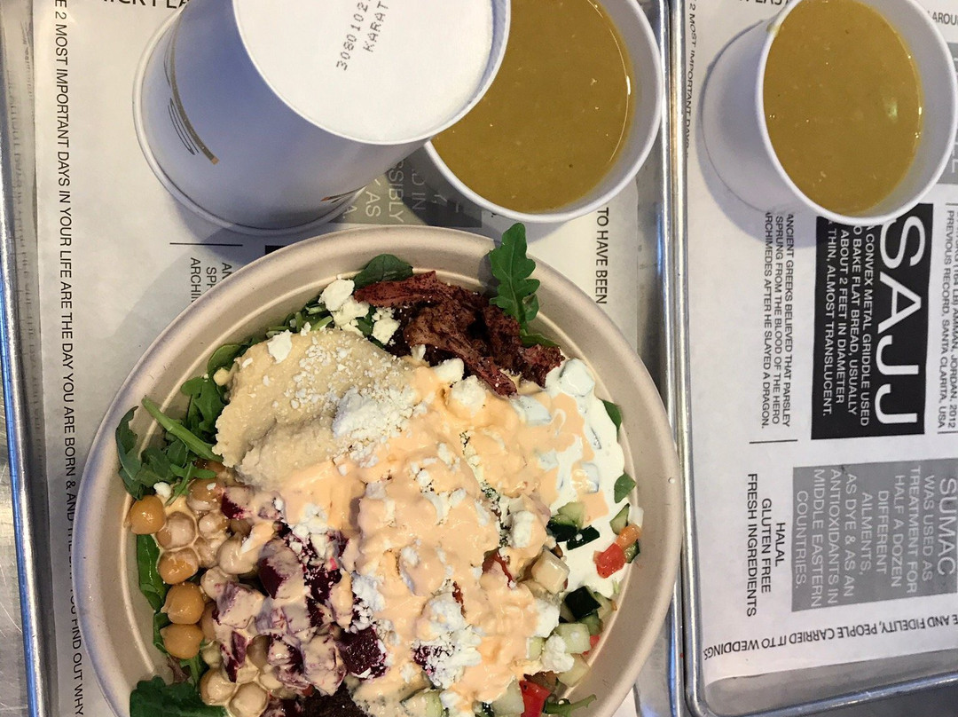 Sajj Falafel Shawarma