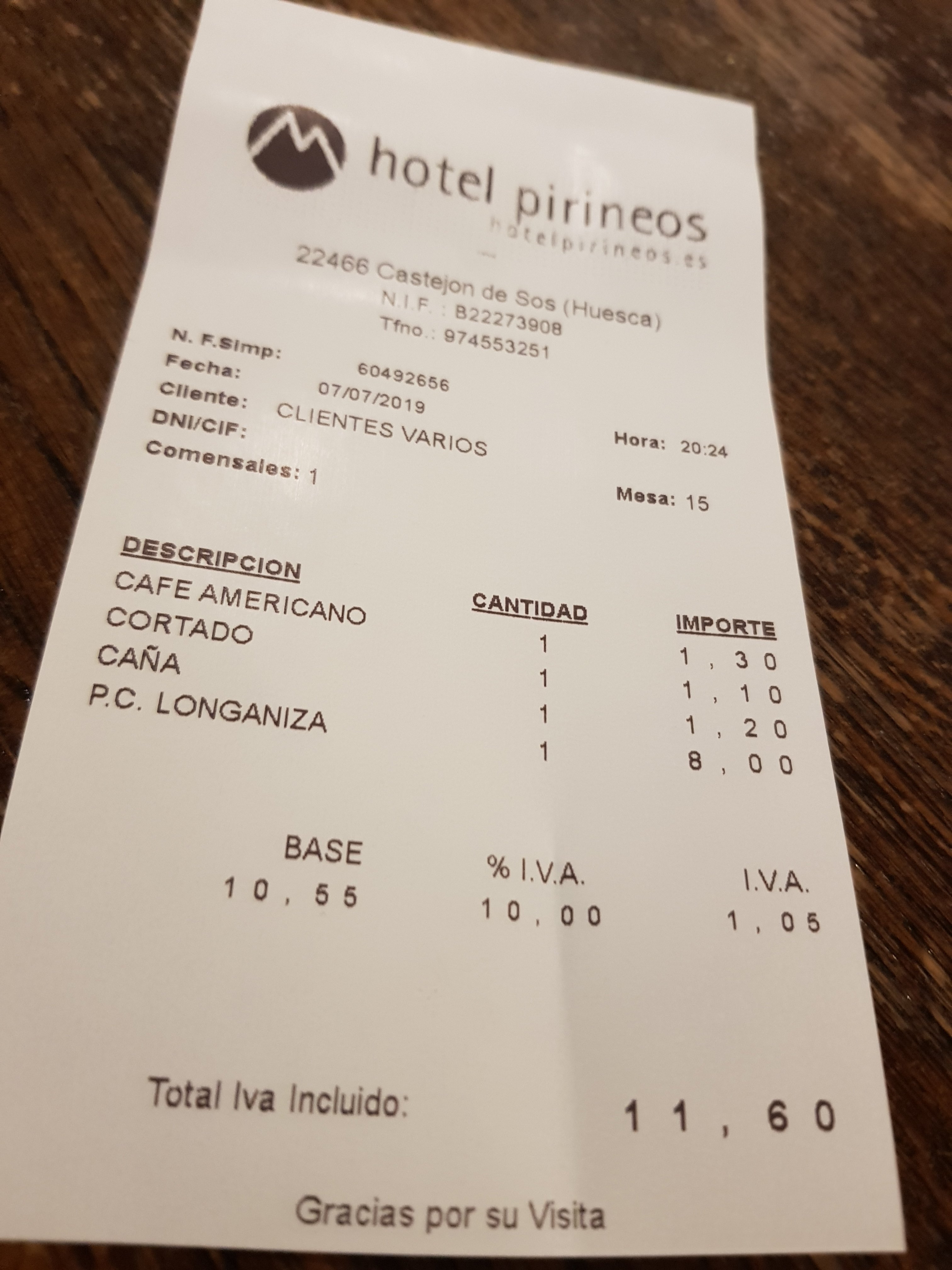 Hotel Pirineos-餐饮