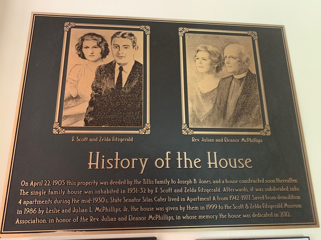 The F. Scott and Zelda Fitzgerald Museum-蒙哥马利必去景点