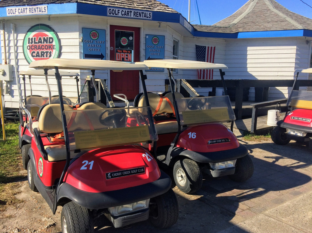 Ocracoke Island Golf Carts-Ocracoke必去景点