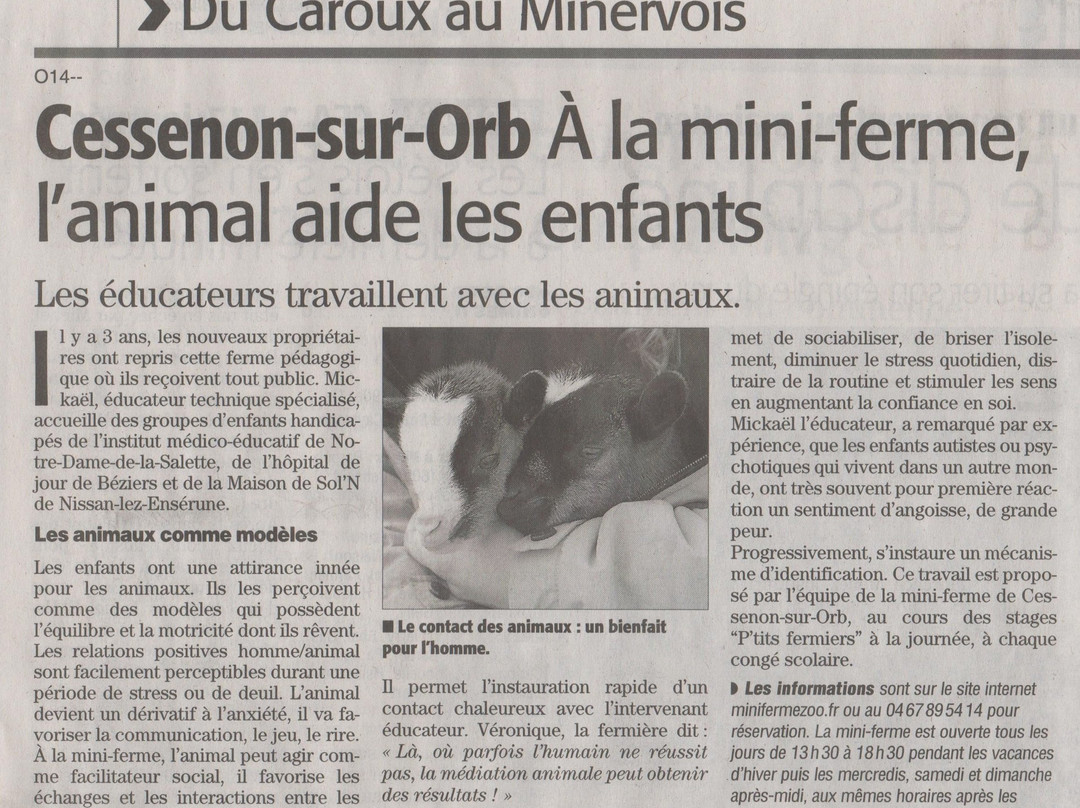 Mini Ferme Zoo-Cessenon-sur-Orb必去景点