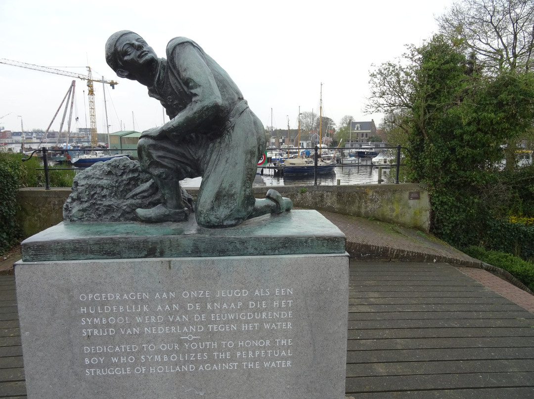 Standbeeld Hans Brinker IJdijk Spaarndam景点图片