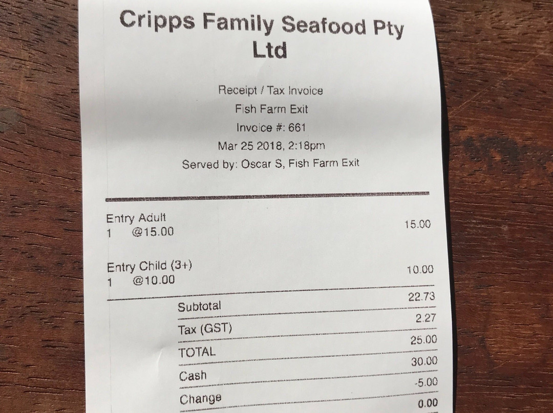 Cripps Family Fish Farm景点图片