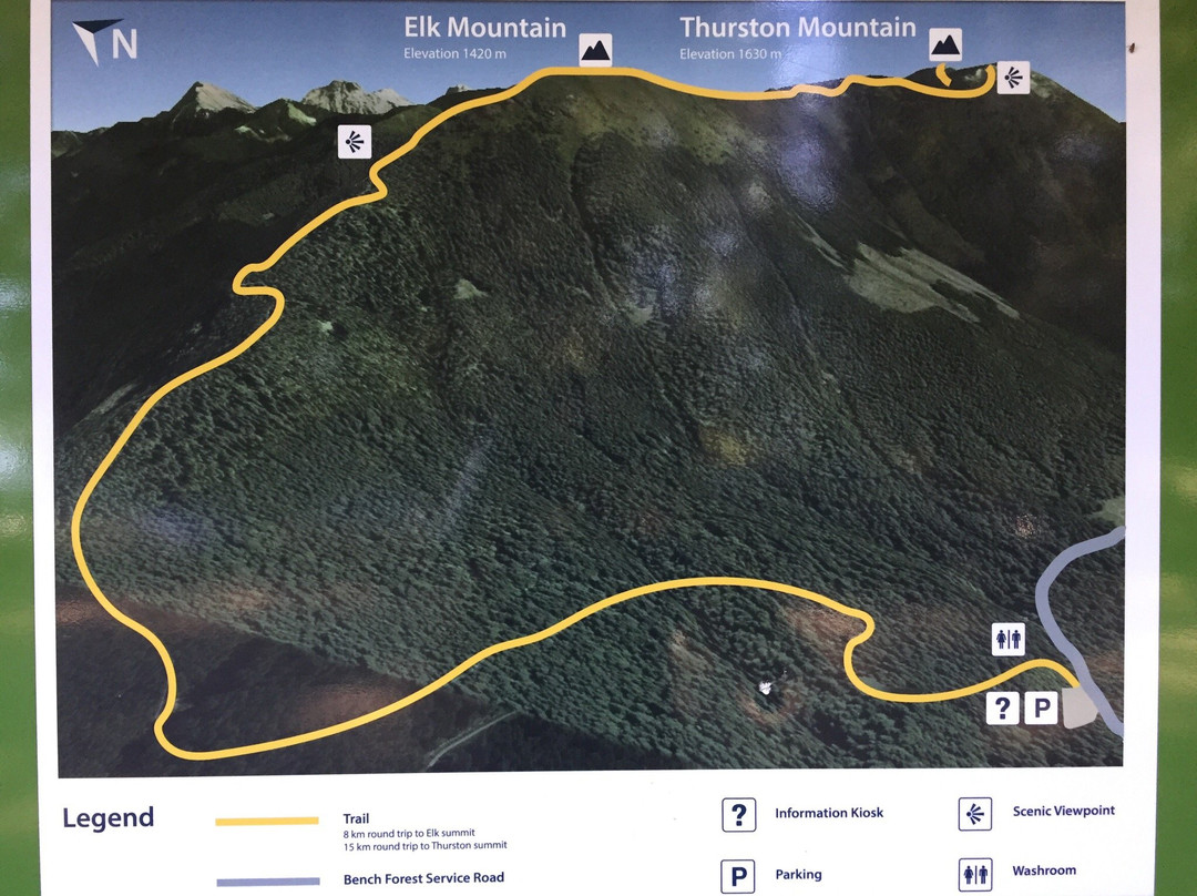 Elk Mountain Hiking Trail景点图片