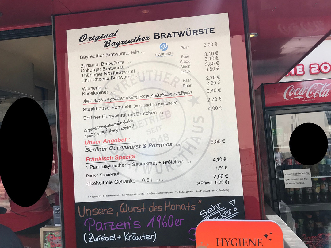 Bayreuther Bratwürste