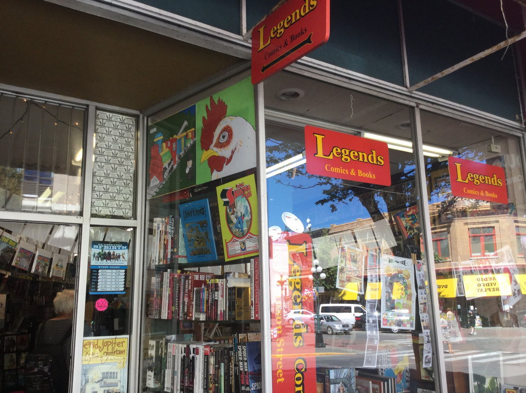 Legends Comics & Books-维多利亚必去景点
