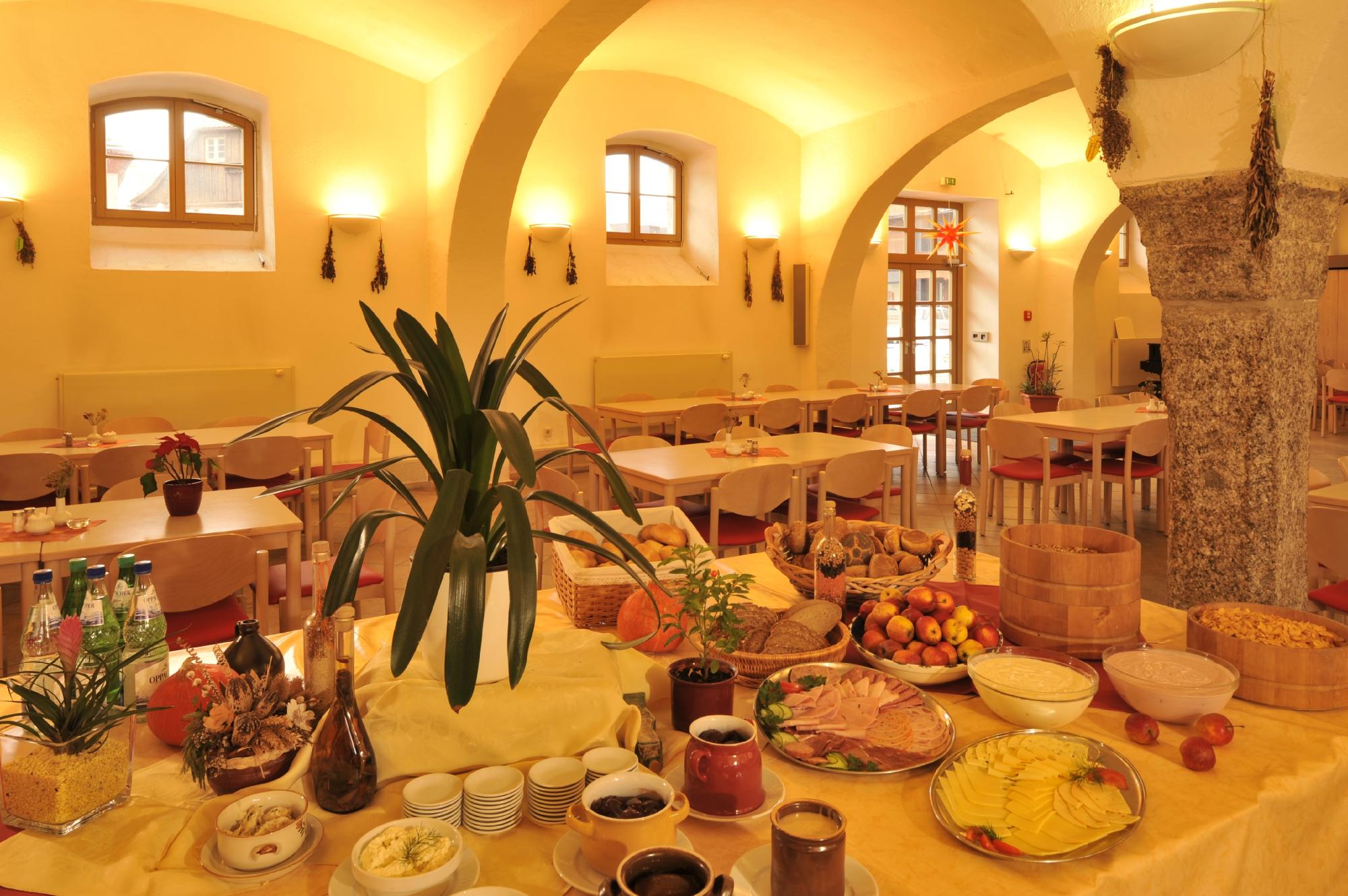 Gaestehaeuser St. Marienthal-餐饮